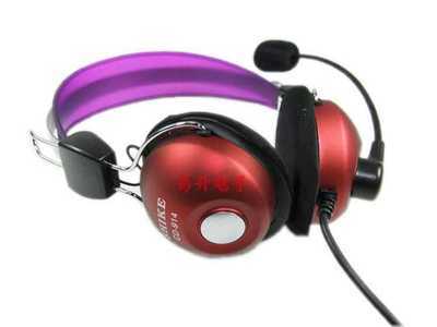 【廠家批發(fā) 適科SK-914 頭戴式電腦耳機 電腦周邊配件批發(fā)】價格,廠家,圖片,耳機,橫峰縣易升電子經營部-